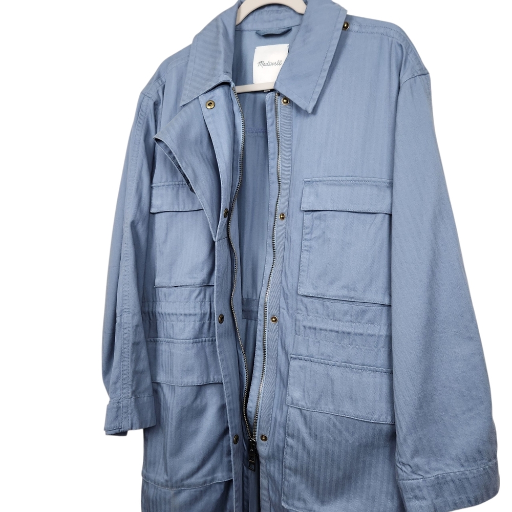Madewell Gray Utility Jacket - Picture 11 of 14